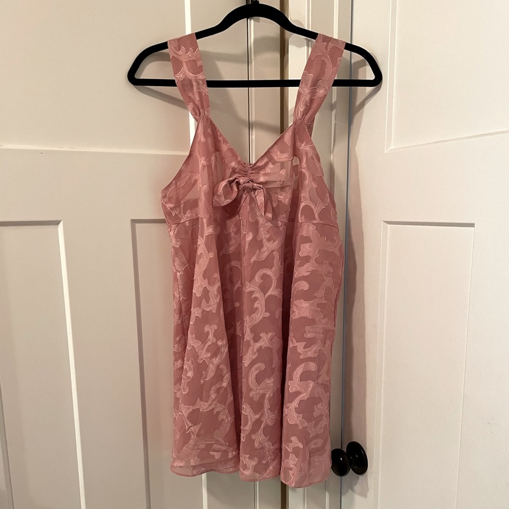 Vintage Victoria’s Secret Mauve Floral Nighty - S